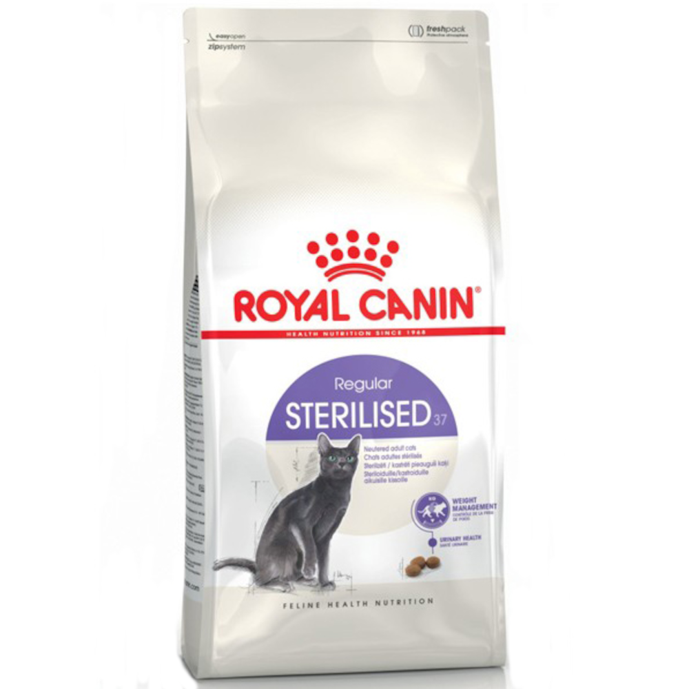 Royal Canin сухой корм для взрослых стерилизованных кошек, Sterilised, 1,2 кг<