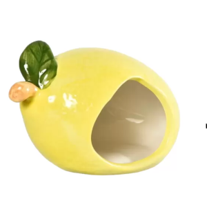 Homepet Домик для грызунов "Лимон", 12,5х7,5х8,5 см