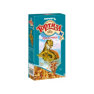 Зоомир Тортила-М креветки, корм лакомство для водных черепах, 50 г