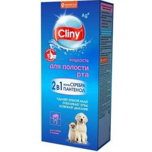 Cliny жидкость для полости рта для кошек и собак, 100 мл