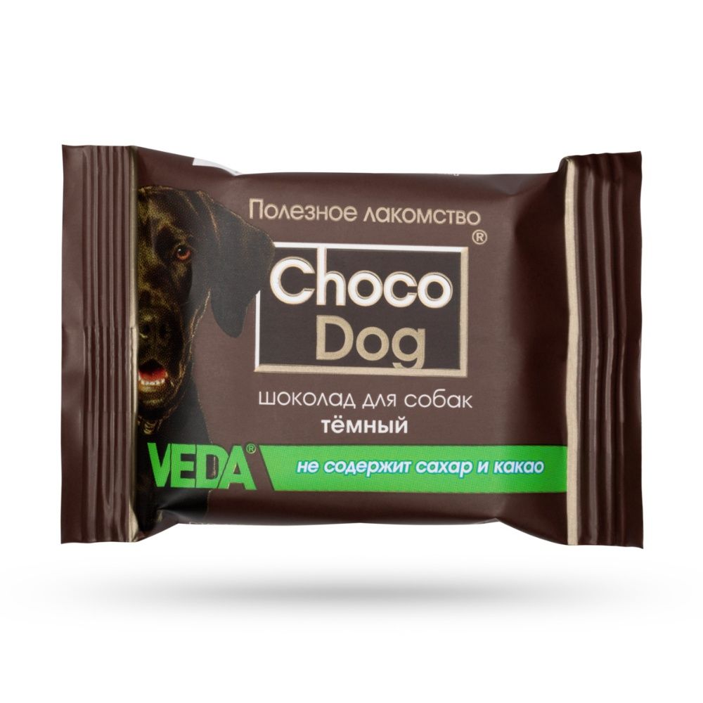 Veda Choco Dog лакомство для собак, черный шоколад<