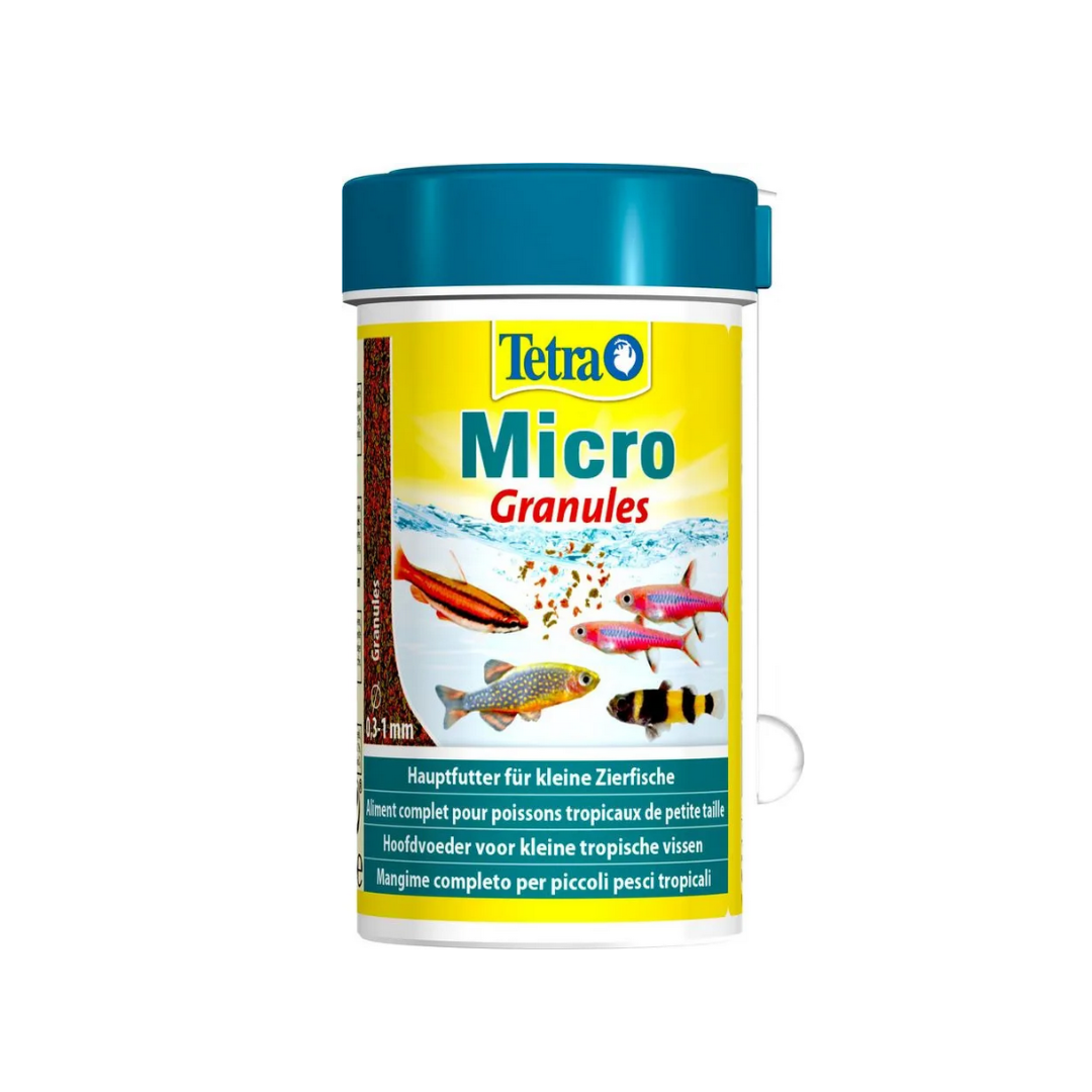 Tetra Micro Granules гранулированный корм для мелких рыб, 100 мл<