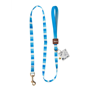 Pet-it Поводок Mix сине-бело-голубой, S, 16мм, 120 см