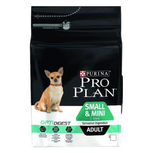 Pro Plan сухой корм для собак мелких пород, ягненок с рисом, 3 кг
