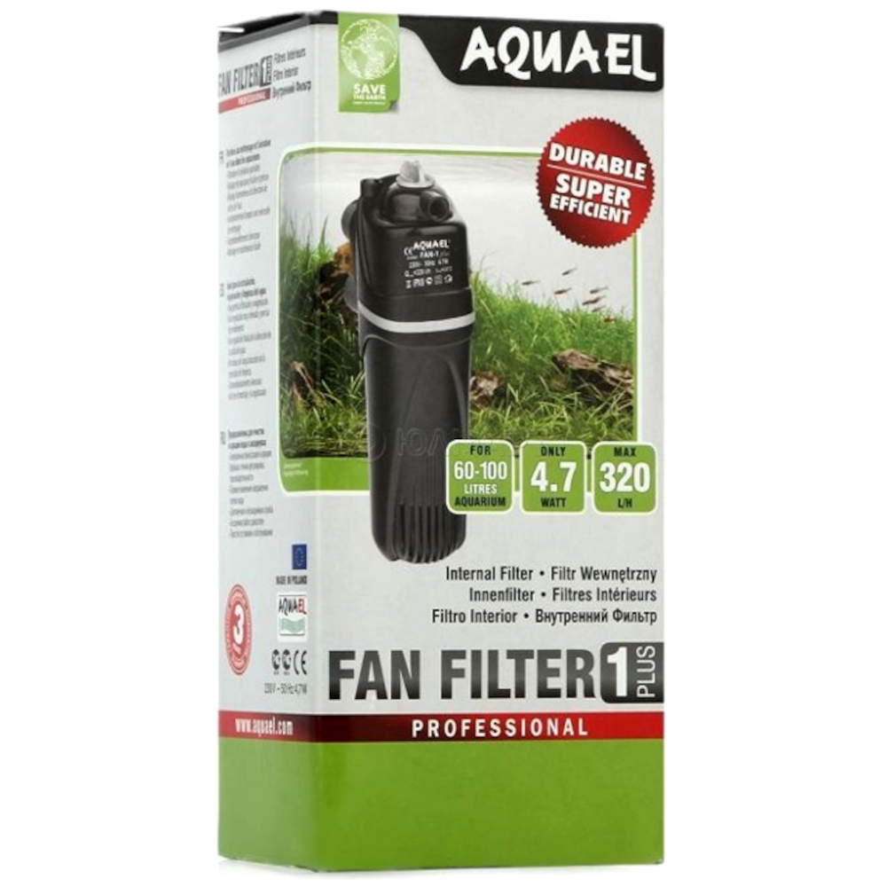 Aquael Фильтр внутренний Fan 1 plus, 60-100 л<