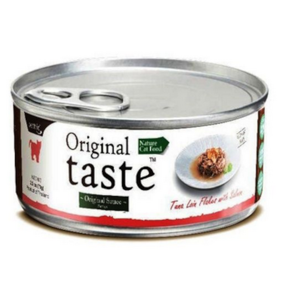 Original Taste консервы для кошек, тунец с лососем в соусе, 70 г<