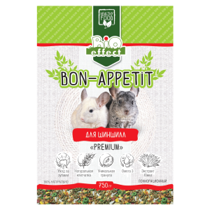 Bio Effect Bon Appetit Premium корм для шиншилл, 750 г