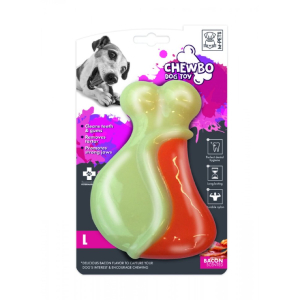 MPets игрушка для собак "Куриная ножка" со вкусом бекона, 16 см