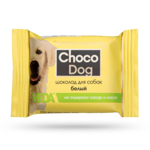 Veda Choco Dog лакомство для собак, белый шоколад