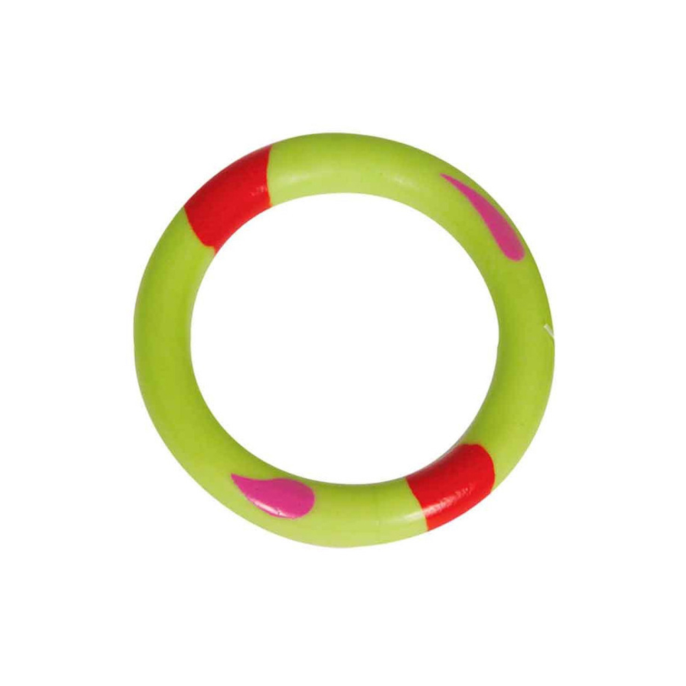 Triol Игрушка для собак "Кольцо пятнистое", резина, 22,5 см<