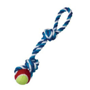 Buddy игрушка для собак "Веревка с мячом", 45 см