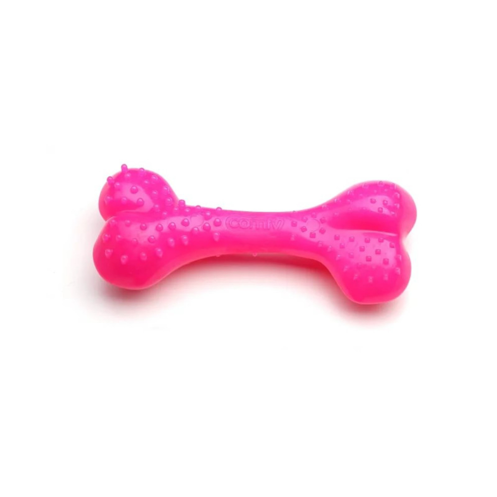 Comfy игрушка для собак Mint Bone косточка, розовая, 8,5 см<