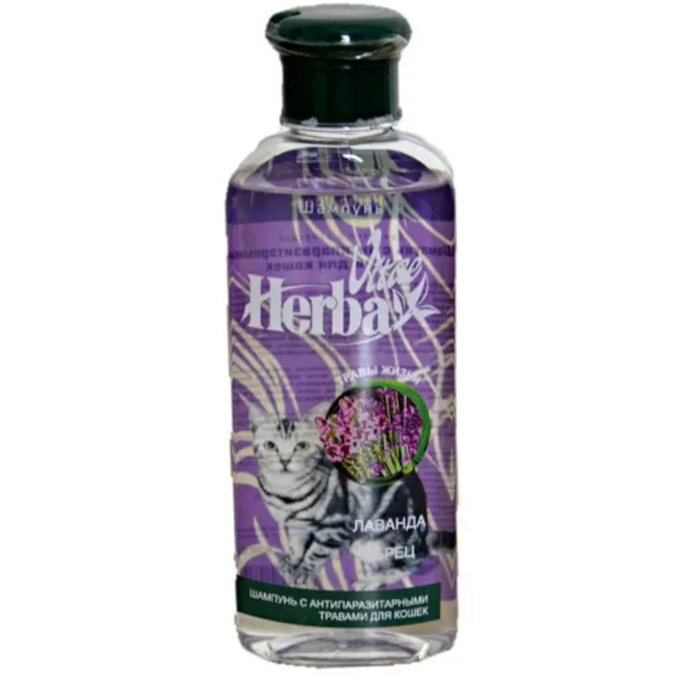 Herba Vitae шампунь антипаразитарный для кошек, 250 мл<