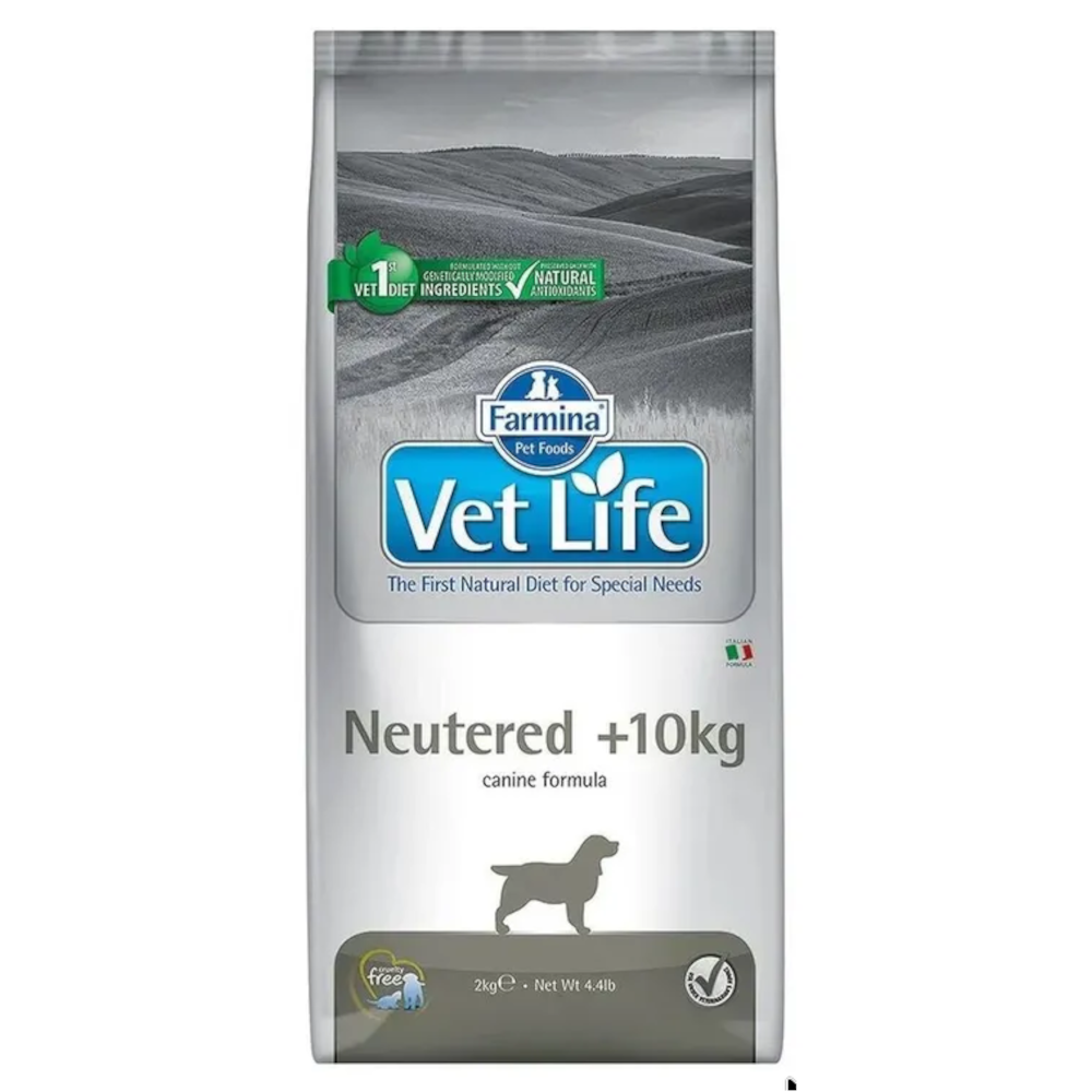 Farmina VL диета для взрослых стерилизованных собак всех пород весом более 10 кг, Neutered Canine, 2 кг<