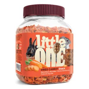 Little One лакомство для грызунов "Сушеная морковь", 150 г