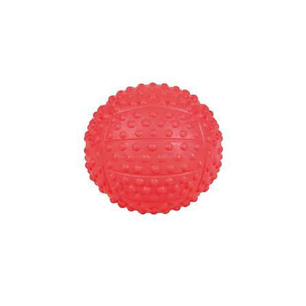 Trixie игрушка для собак "Мяч спортивный", каучук, 7 см<