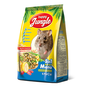 Happy Jungle Корм для крыс, 400 г