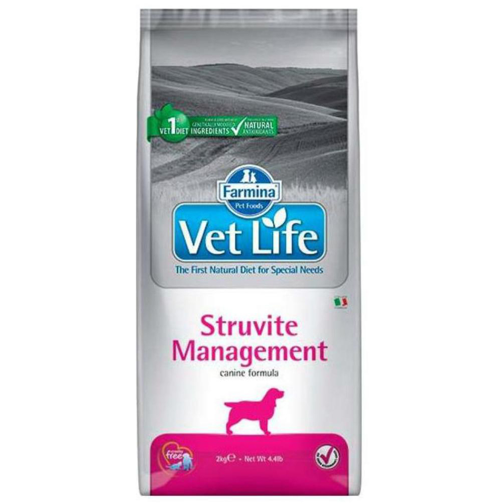 Farmina VL диета для взрослых собак всех пород для лечения струвитного уролитиаза и идиопатического цистита, Struvite Management Canine, 2 кг<