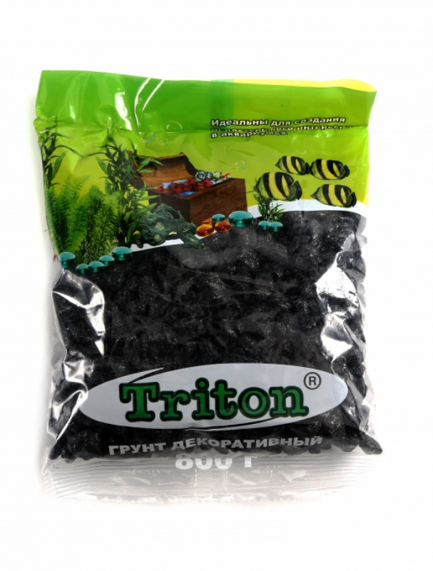 Triton Грунт блестящий, черный, 800 г<