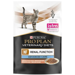 Pro Plan диетические консервы для кошек NF, заболевание почек, поздняя стадия, лосось, 85 г