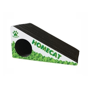 Homecat Когтеточка-гофрокартон треугольник малый, с кошачьей мятой