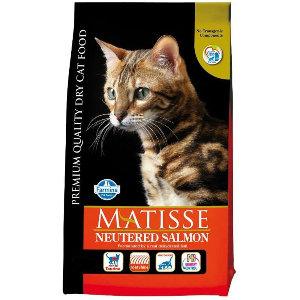 Farmina Matisse сухой корм для взрослых стерилизованных кошек, лосось, Neutered Salmon, 10 кг<