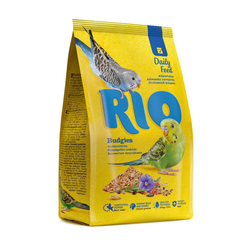 RIO корм для волнистых попугаев, 1 кг<