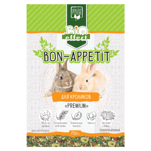 Bio Effect Bon Appetit Premium корм для кроликов, 750 г