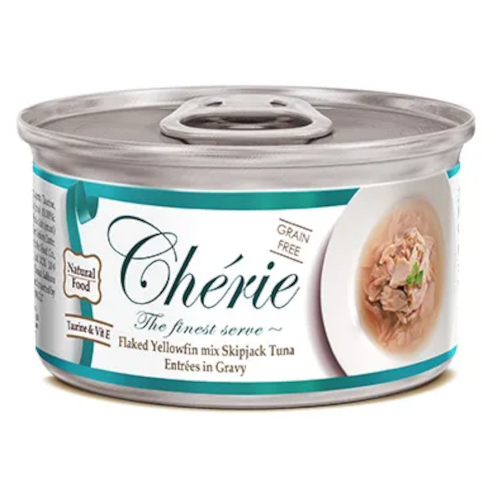 Cherie Signature Gravy консервы для кошек, тунец, 80 г<