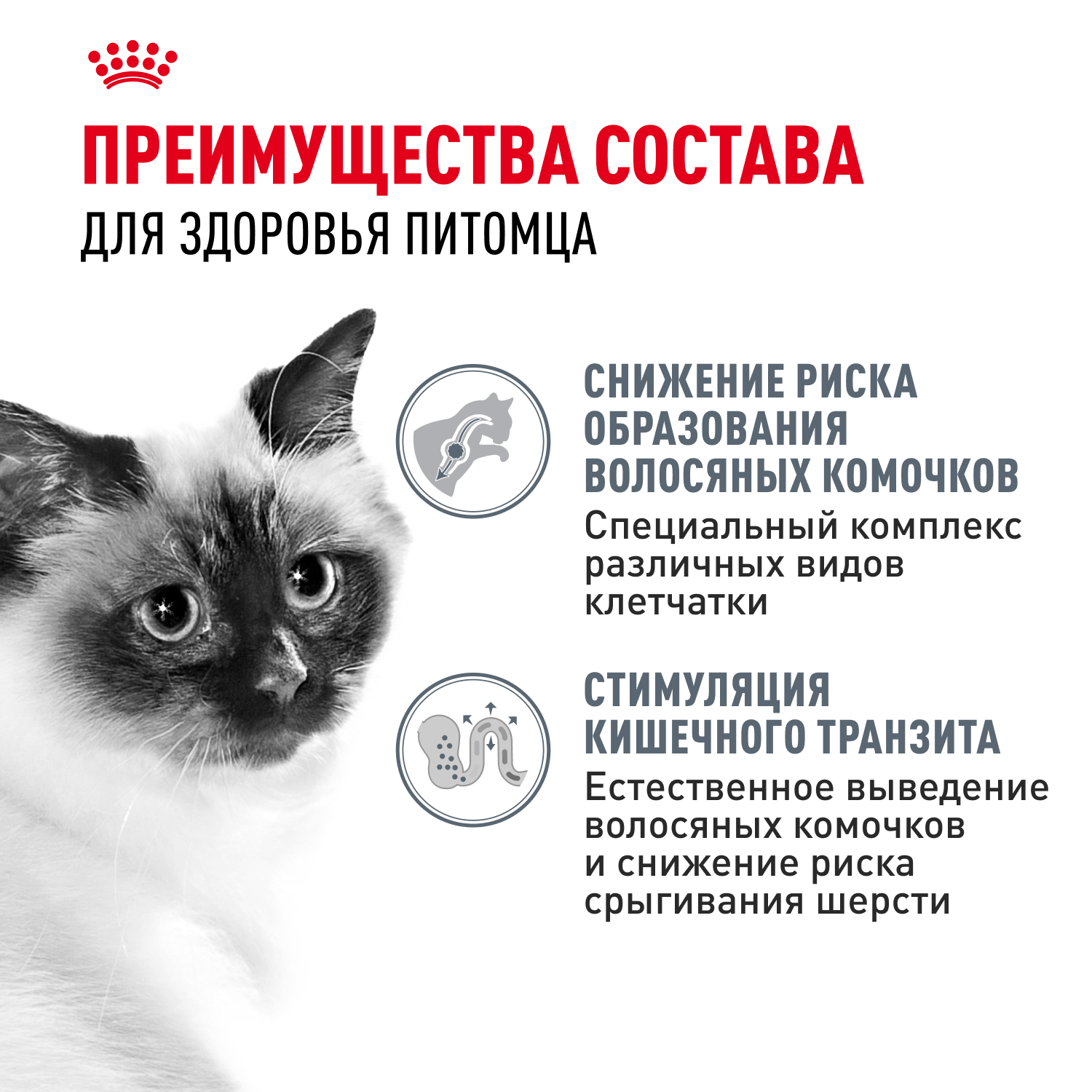 Royal Canin консервированный корм для взрослых кошек, в соусе, HAIRBALL CARE, 85 г