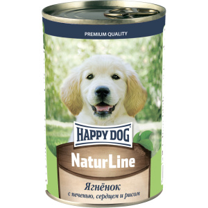 Happy Dog консервы для щенков, ягненок с рисом, 410 г