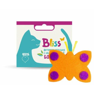 Bliss Игрушка для кошек Бабочка с кошачьей мятой