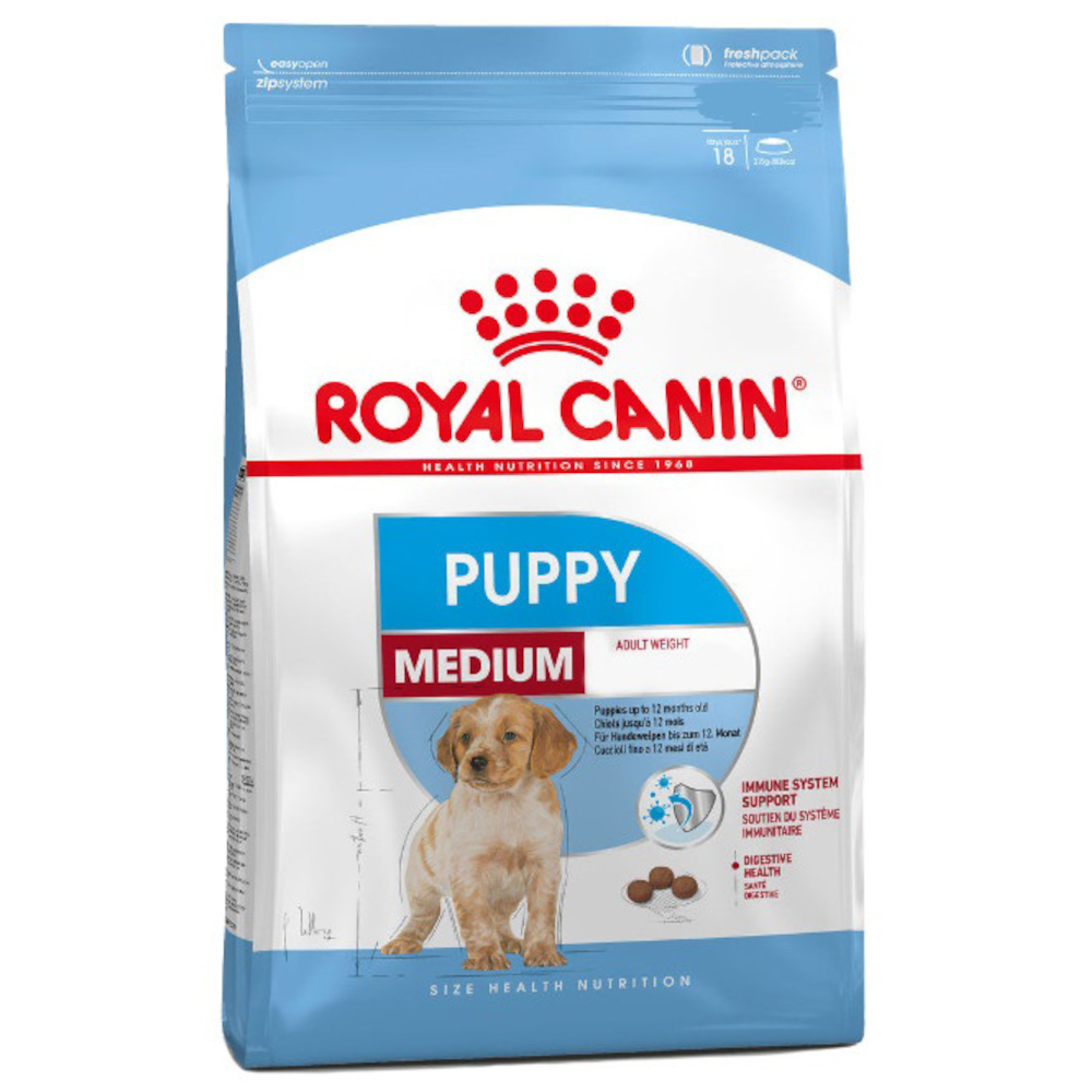 Royal Canin сухой корм для щенков средних пород, Medium Puppy, 3 кг <