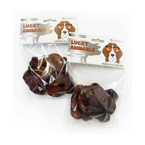 Lucky Animals лакомство для собак всех пород, cвиные пятачки, 6 шт