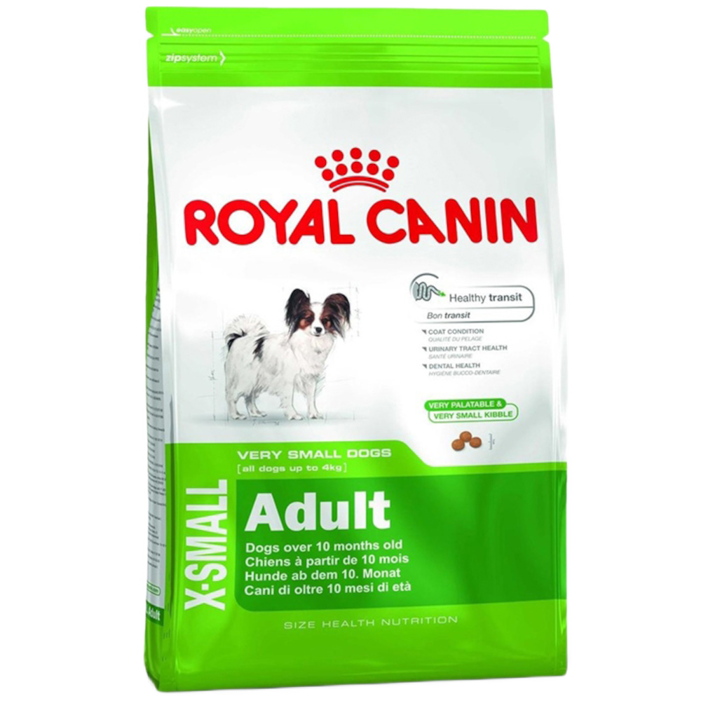 Royal Canin сухой корм для взрослых собак мелких пород, X-Small Adult, 1,5 кг<