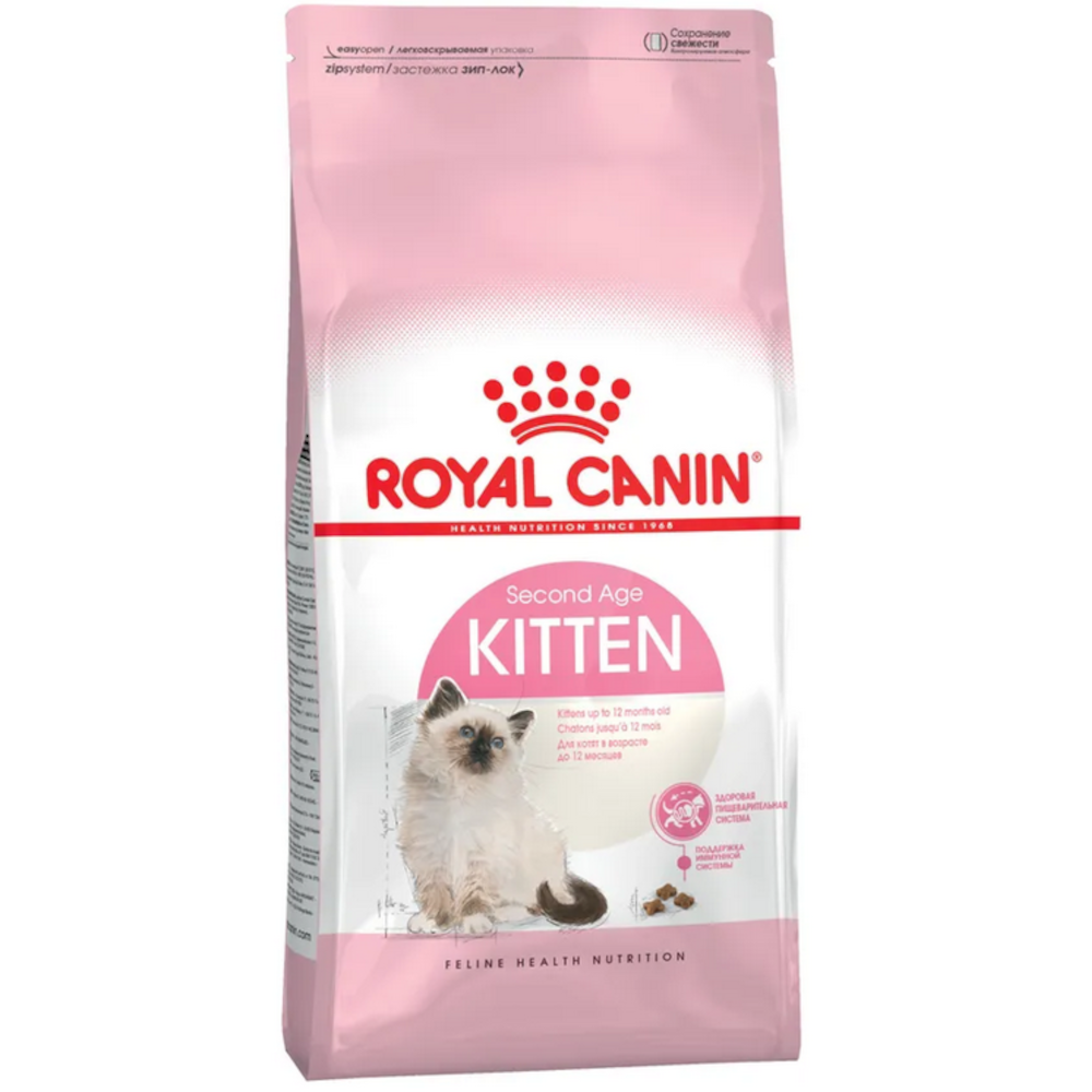 Royal Canin сухой корм для котят в период второй фазы роста, Kitten, 2 кг<