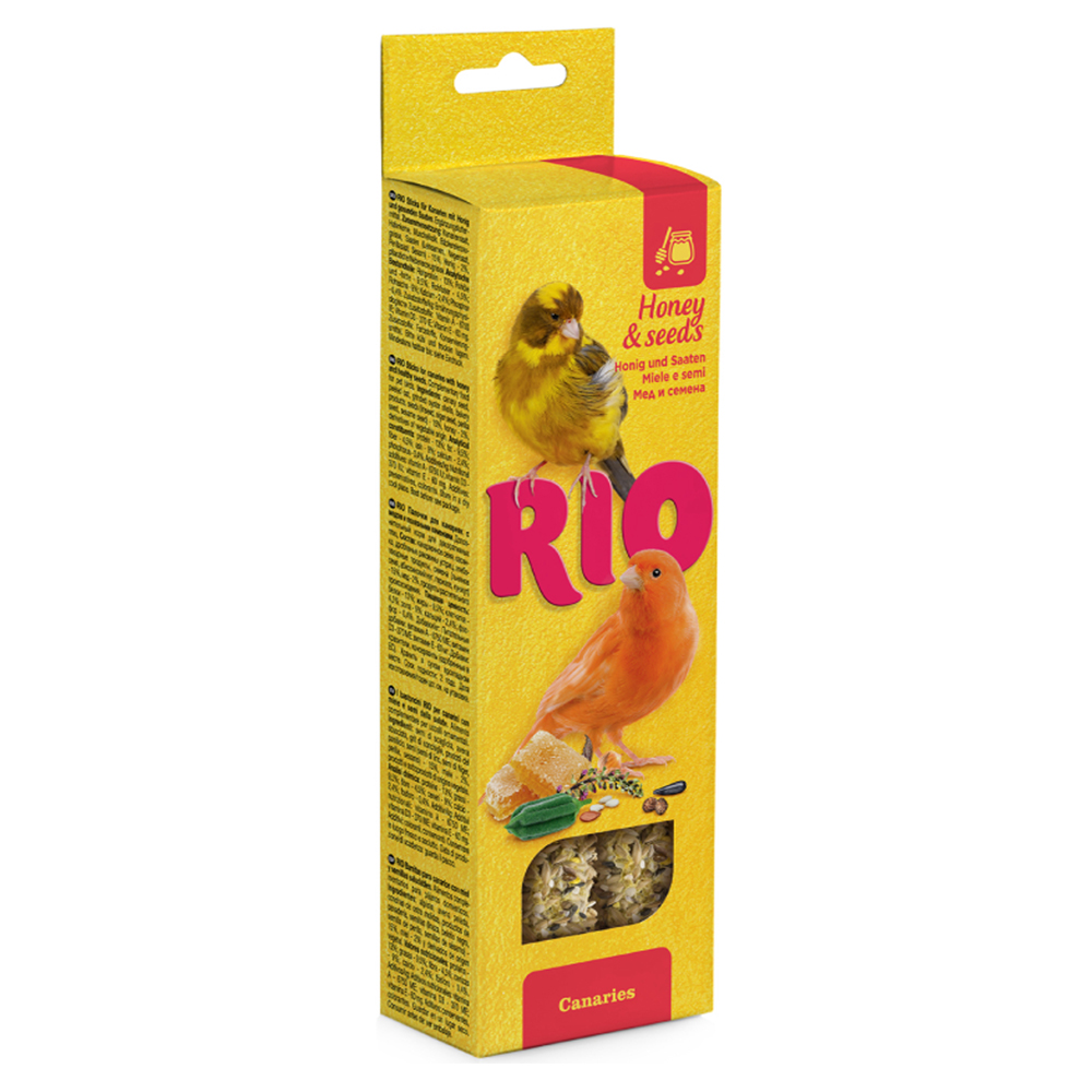 RIO палочки с медом и семенами для канареек<