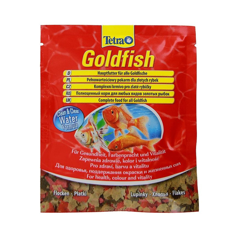 Tetra Goldfish Flakes корм для рыб, 12 г<