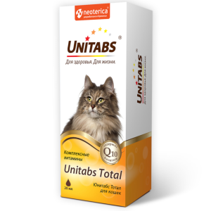 Unitabs Total Комплексные витамины для кошек, 20 мл