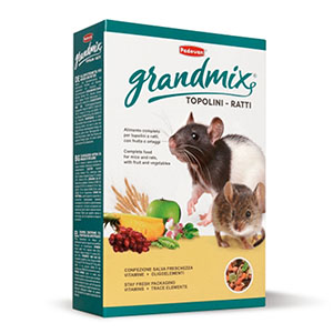 Padovan Grandmix Topolini Ratti Корм для мышей и крыс, 1 кг