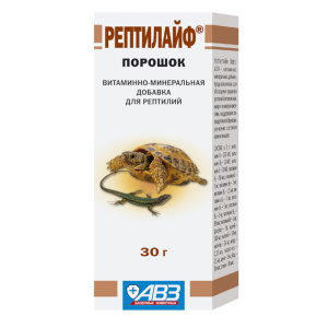 Рептилайф витаминно-минеральная добавка для рептилий, 30 г