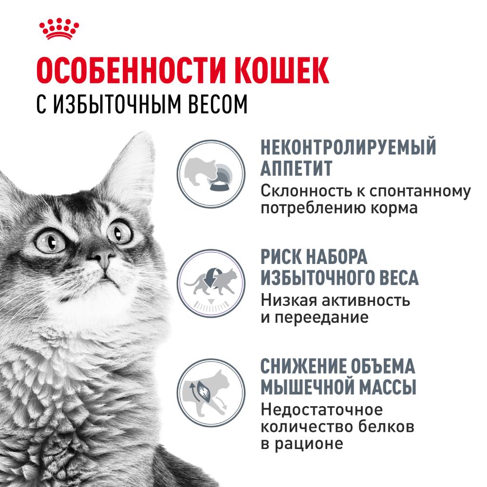 Royal Canin сухой корм для кошек для профилактики лишнего веса, Light Weight Care, 400 г