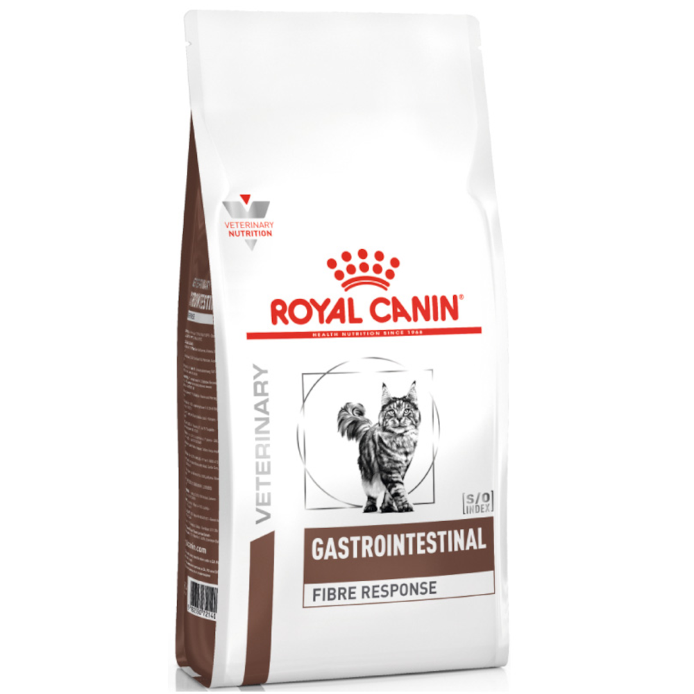 Royal Canin сухой диетический корм для взрослых кошек, Gastrointestinal Fibre Response, 400 г<