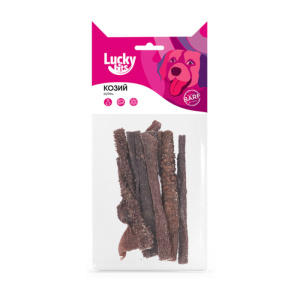 Lucky Bits лакомство для собак Козий рубец, 40 г