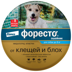 Foresto ошейник инсектоакарицидный для собак мелких пород, 38 см