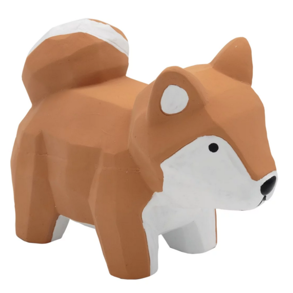 Ecopet Игрушка для собак Лиса из латекса, 21 см<