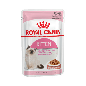 Royal Canin консервы для котят, Киттен Инстинктив в соусе, пауч, 85 г
