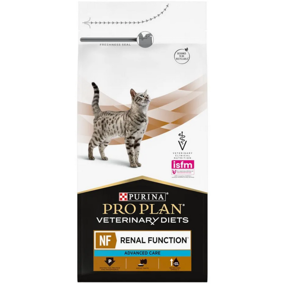Pro Plan ветеринарная диета для кошек при поздней стадии патологии почек, NF Renal, 1,5 кг<