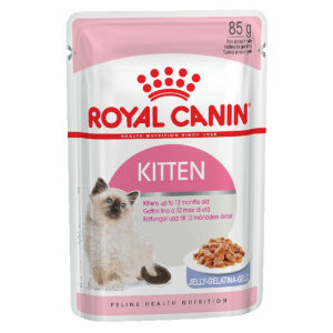 Royal Canin консервы для котят, Киттен Инстинктив в желе, пауч, 85 г