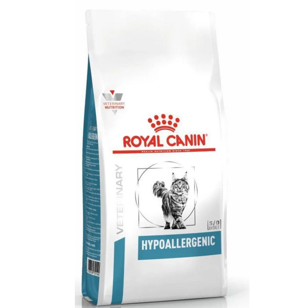 Royal Canin диетический гипоаллергенный сухой корм для взрослых кошек, Hypoallergenic, 500 г<
